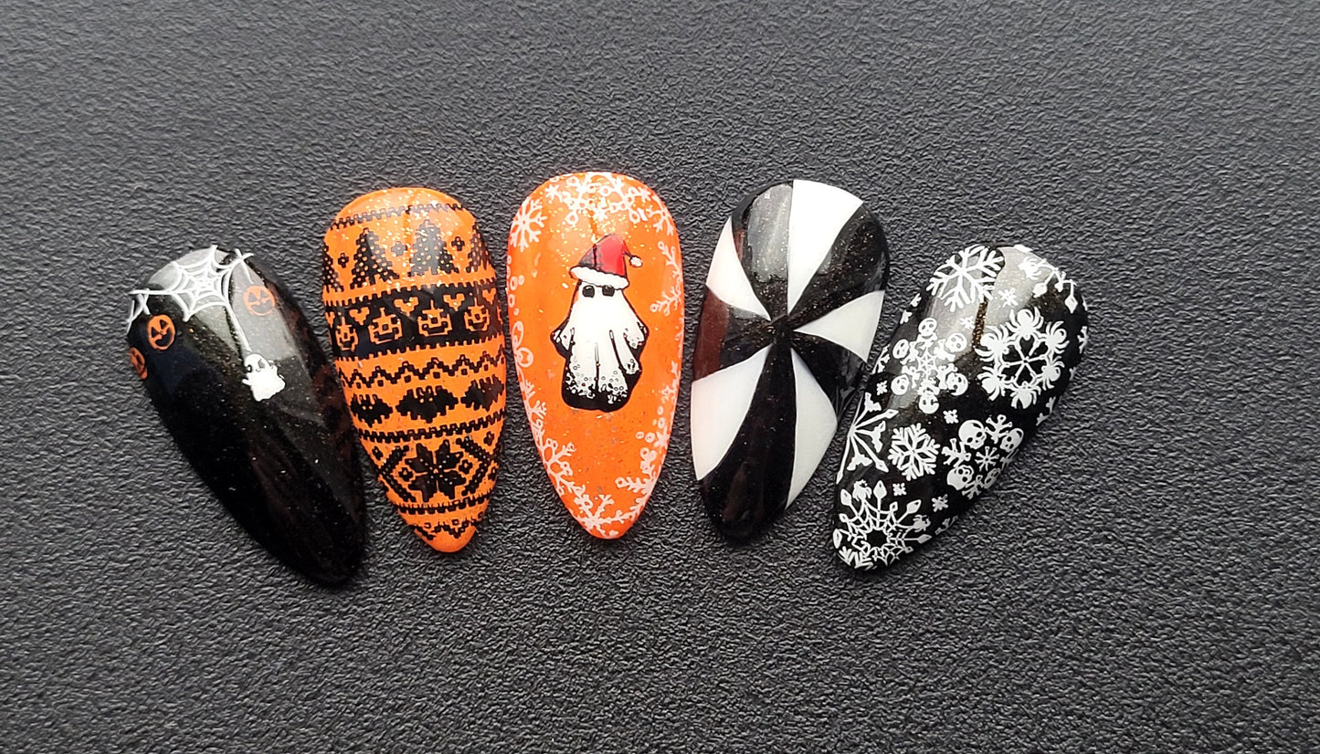 Haunt the Halls: Press on Nails
